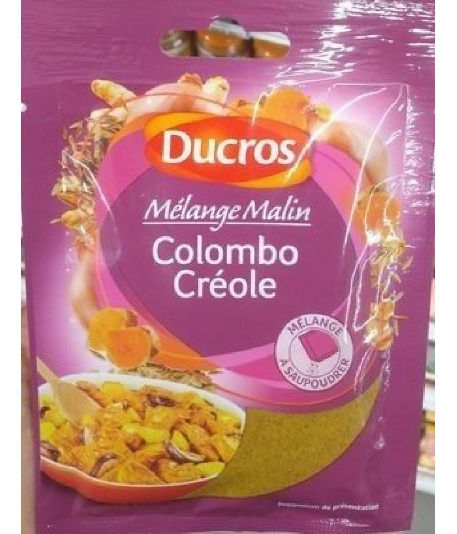 FOND DE SAUCE DUCROS MELANGE MALIN COLOMBO CREOLE 25G FOND DE SAUCE DUCROS MELANGE MALIN COLOMBO CREOLE 25G