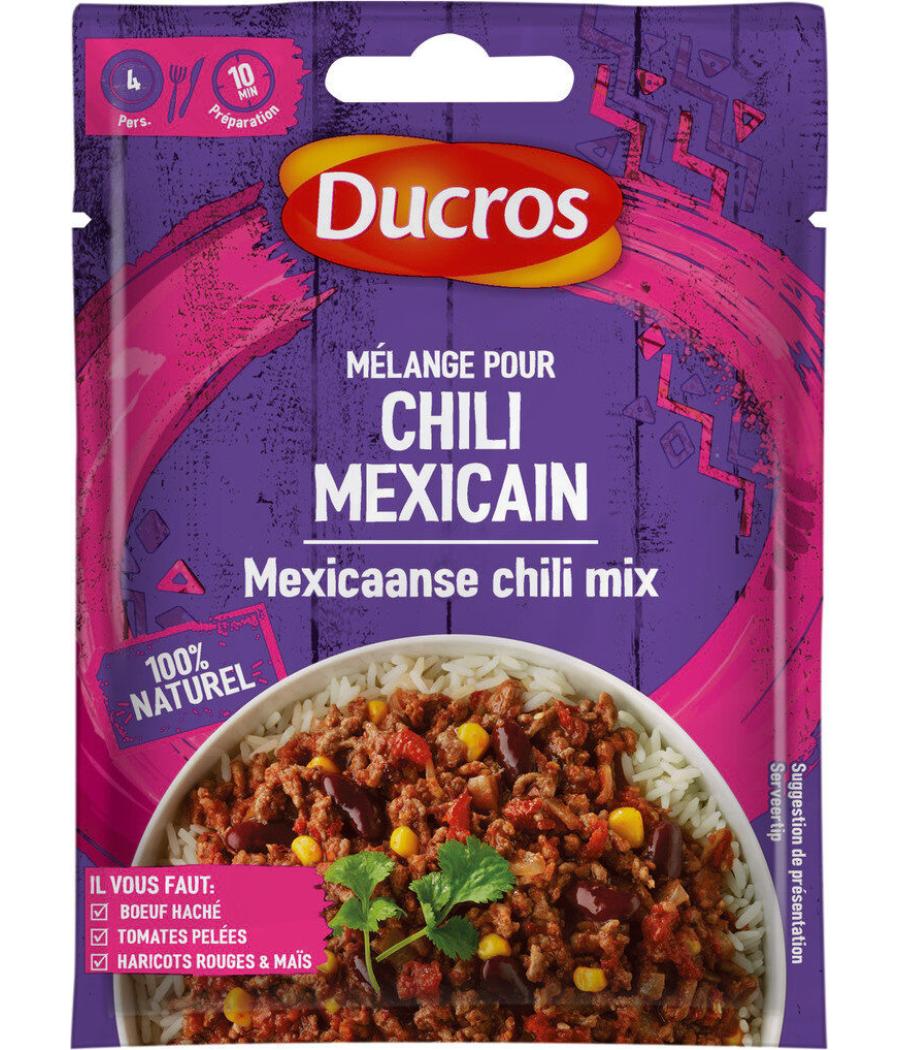 FOND DE PLAT DUCROS MELANGE POUR CHILI MEXICAIN 20G FOND DE PLAT DUCROS MELANGE POUR CHILI MEXICAIN 20G