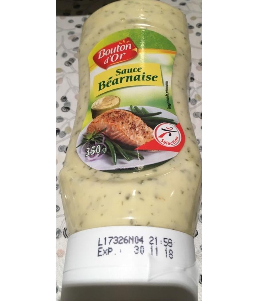 SAUCE BOUTON D'OR BEARNAISE LE FLACON DE 350G SAUCE BOUTON D'OR BEARNAISE LE FLACON DE 350G