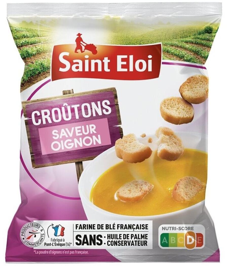 CROUTONS SAINT ELOI SOUPE SAVEUR OIGNON 90G CROUTONS SAINT ELOI SOUPE SAVEUR OIGNON 90G