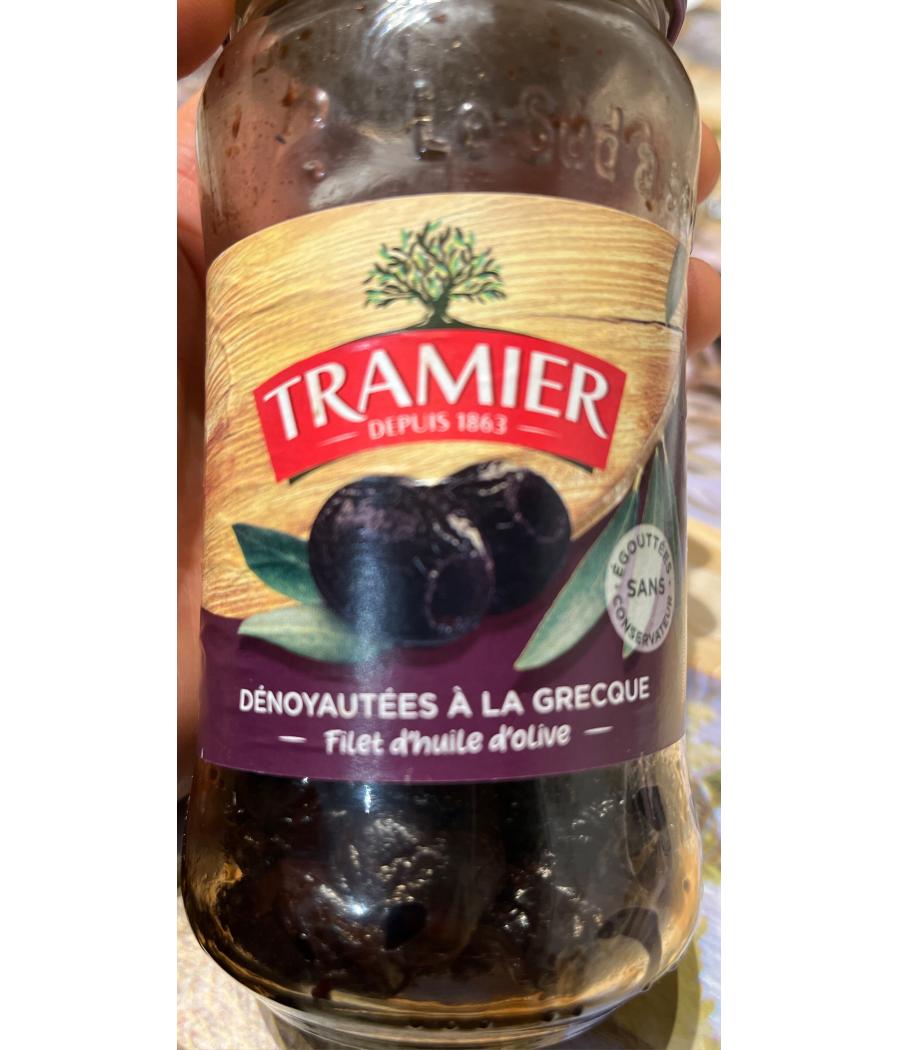OLIVES DÉNOYAUTÉES À LA GRECQUE ET HUILE D'OLIVE VIERGE 220 G OLIVES DÉNOYAUTÉES À LA GRECQUE ET HUILE D'OLIVE VIERGE 220 G