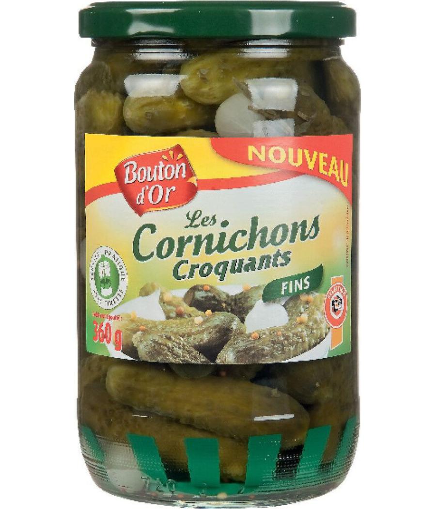 CORNICHONS  BOUTON D'OR  660 G CORNICHONS  BOUTON D'OR  660 G