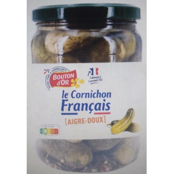 LE CORNICHON FRANCAIS AIGRE DOUX 770 G