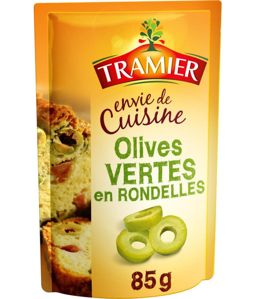 OLIVES VERTES EN RONDELLES TRAMIER 85G OLIVES VERTES EN RONDELLES TRAMIER 85G