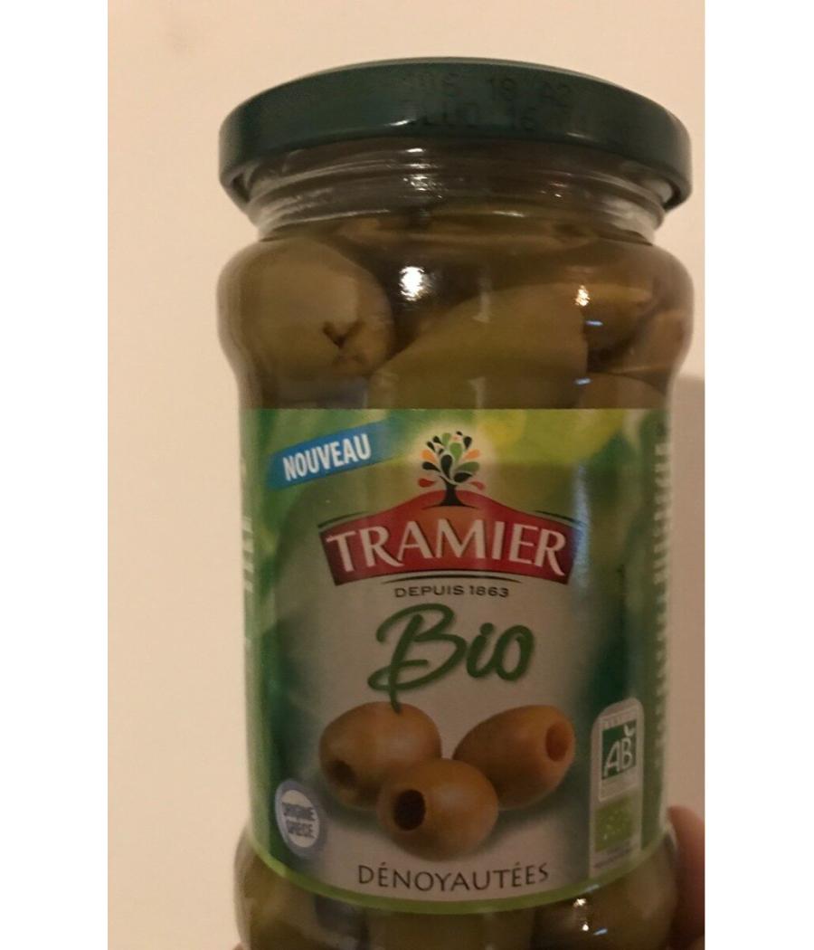OLIVES VERTES DENOYAUTEES BIO TRAMIER 130G OLIVES VERTES DENOYAUTEES BIO TRAMIER 130G
