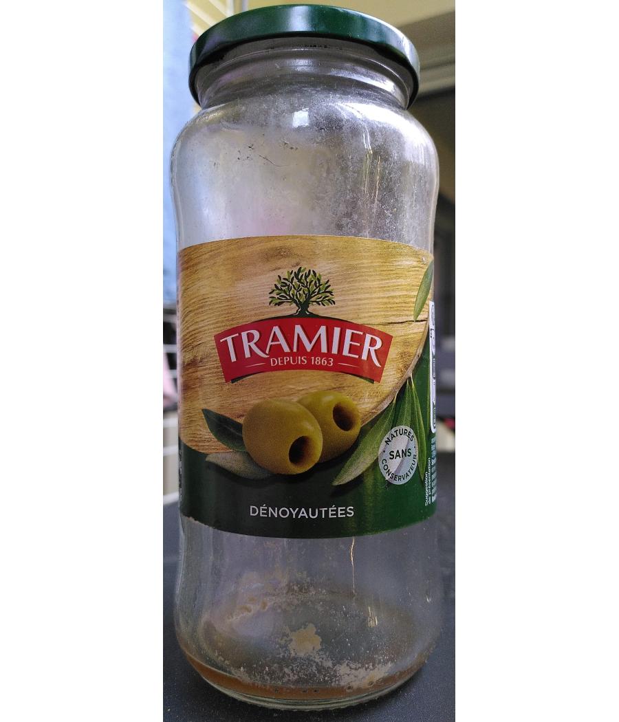 OLIVES VERTES DENOYAUTEES TRAMIER 260G OLIVES VERTES DENOYAUTEES TRAMIER 260G