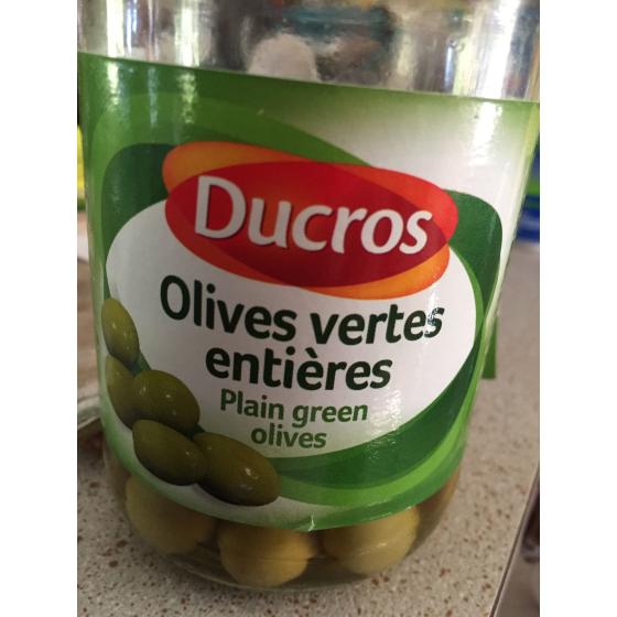 OLIVES VERTES ENTIERES DUCROS 320G
