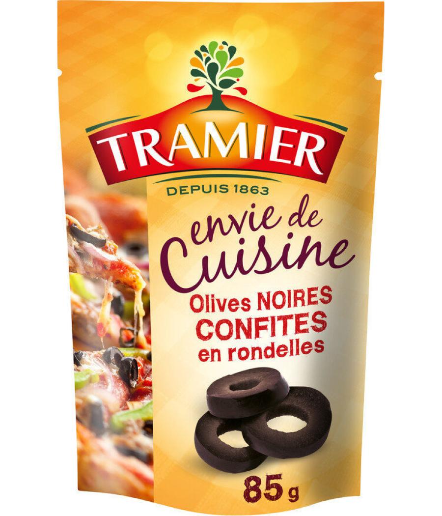 OLIVES NOIRES EN RONDELLES TRAMIER 85G OLIVES NOIRES EN RONDELLES TRAMIER 85G