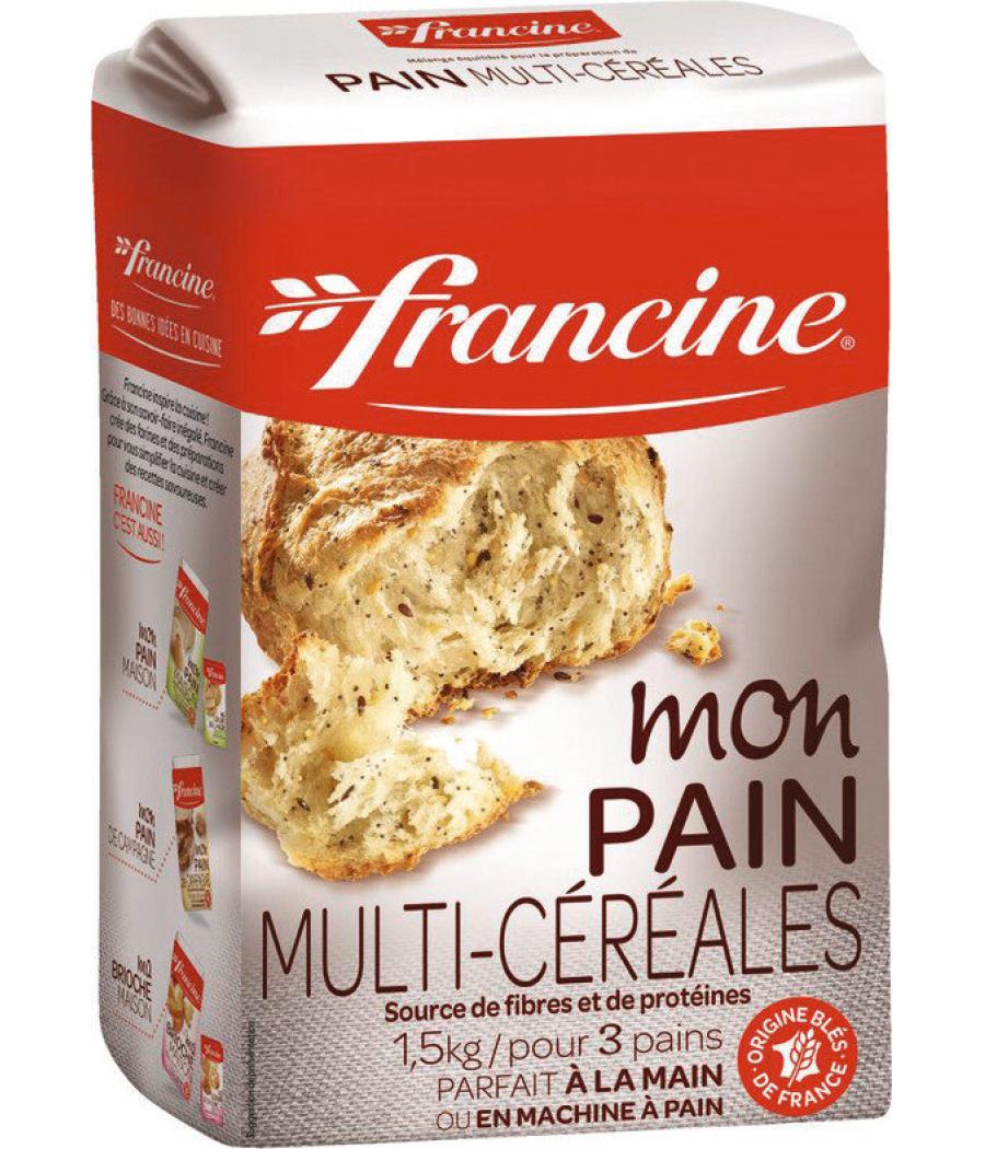 PAIN MULTI CEREALES FRANCINE 1,5KG PAIN MULTI CEREALES FRANCINE 1,5KG