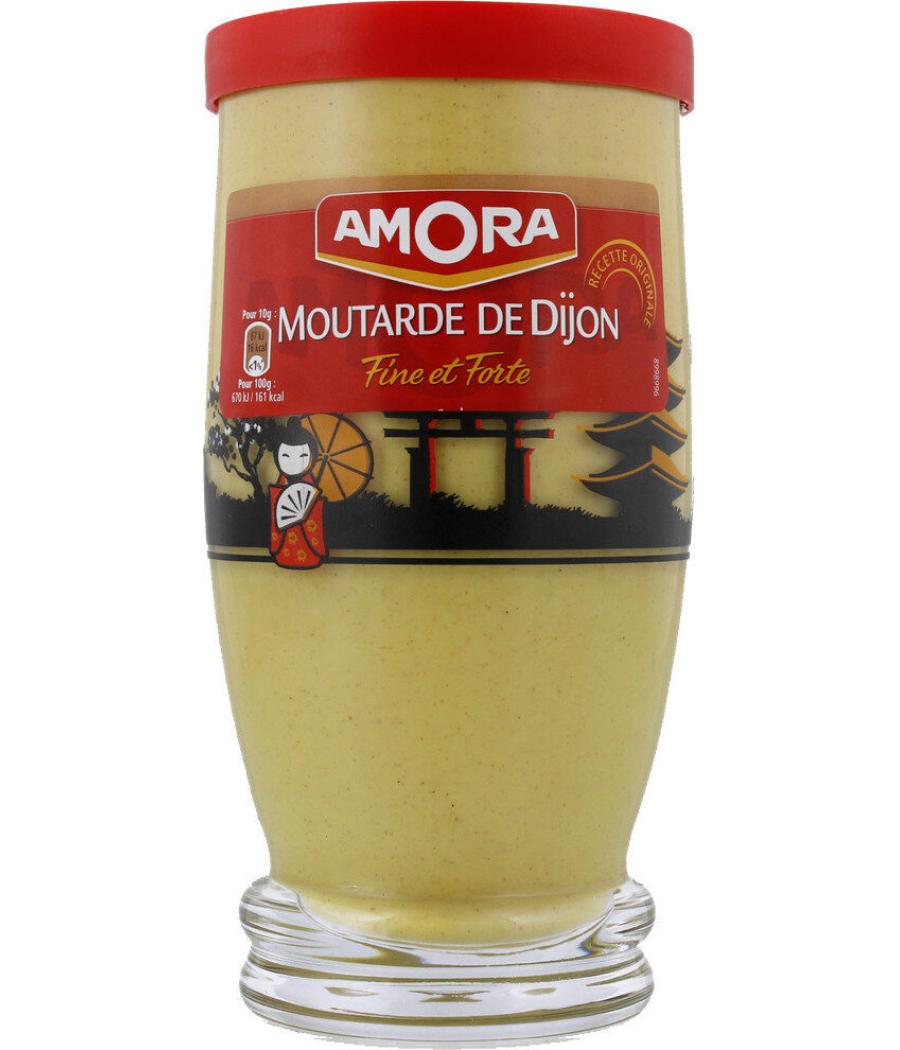 MOUTARDE DE DIJON FINE ET FORTE AMORA 300G MOUTARDE DE DIJON FINE ET FORTE AMORA 300G