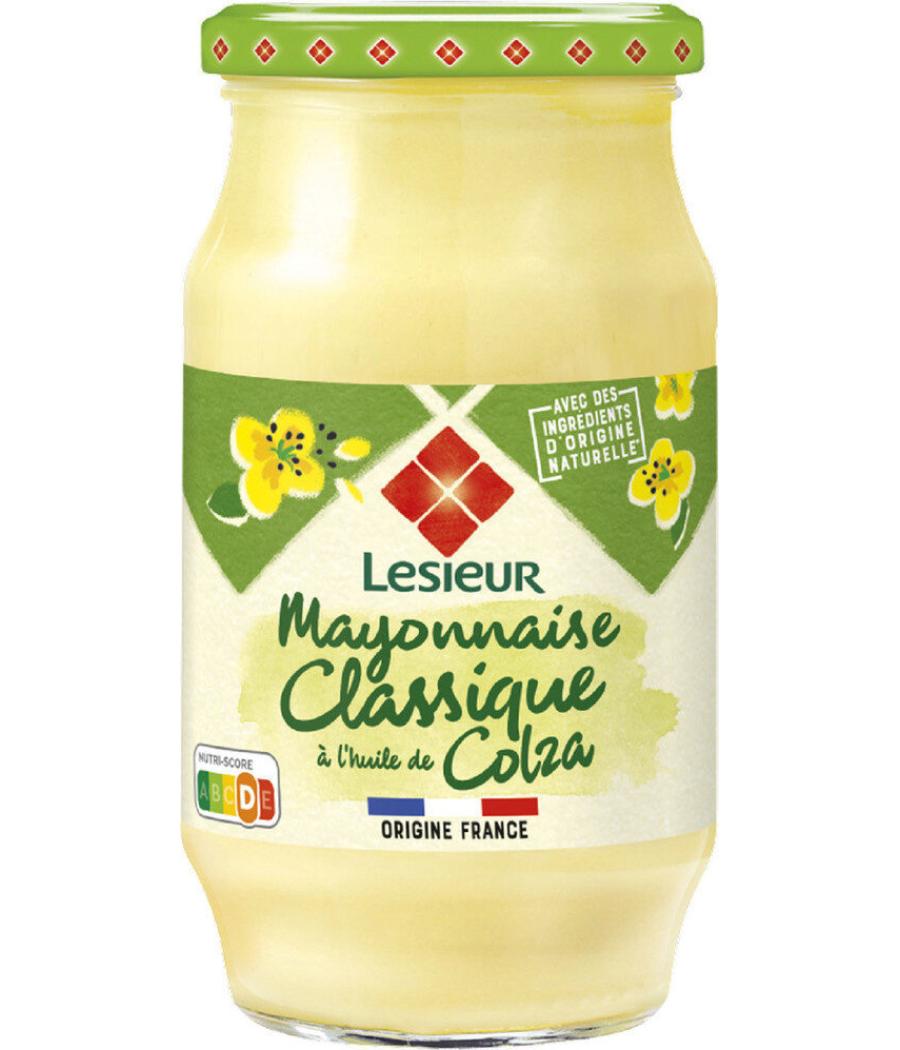 MAYONNAISE CLASSIQUE A L'HUILE DE COLZA LESIEUR 475G MAYONNAISE CLASSIQUE A L'HUILE DE COLZA LESIEUR 475G