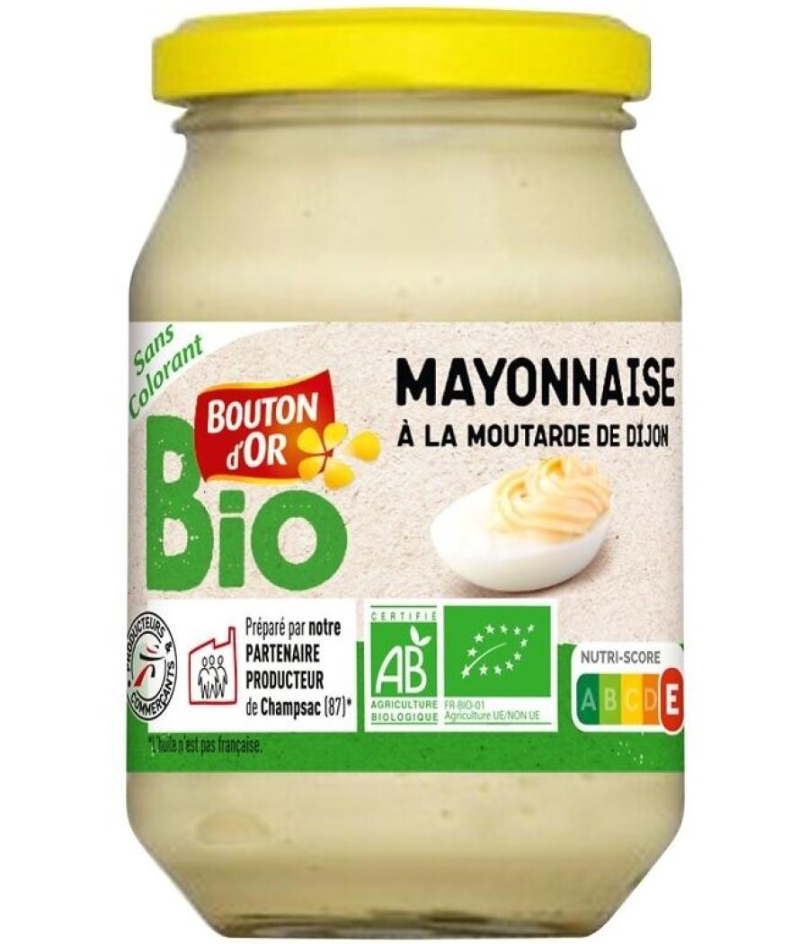 MAYONNAISE A LA MOUTARDE DE DIJON BIO BOUTON D'OR 235G MAYONNAISE A LA MOUTARDE DE DIJON BIO BOUTON D'OR 235G
