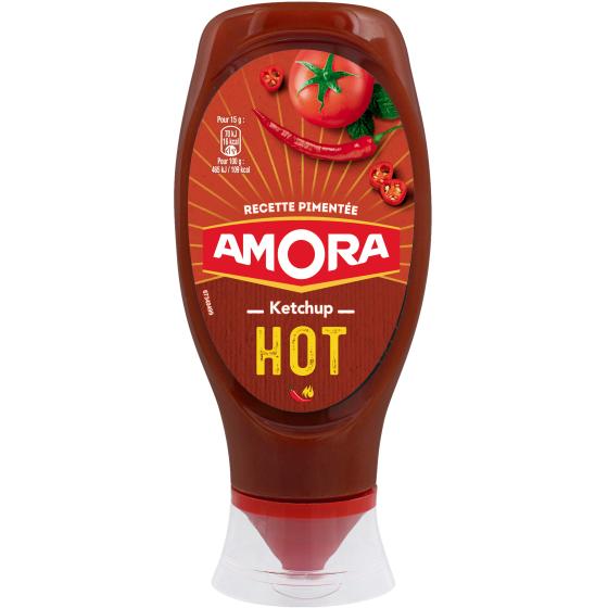 KETCHUP HOT EPICE PIMENT AMORA  450G