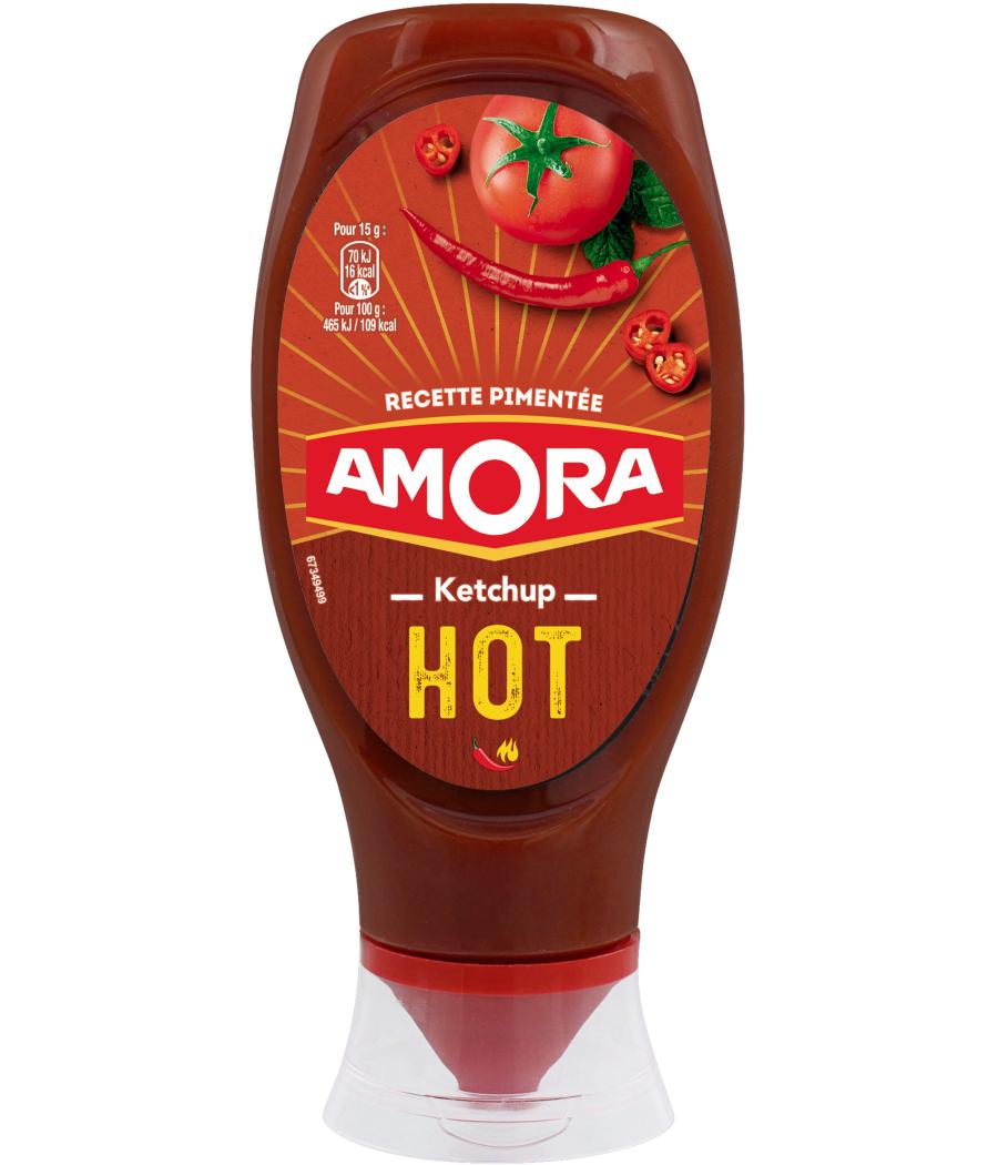KETCHUP HOT EPICE PIMENT AMORA  450G KETCHUP HOT EPICE PIMENT AMORA  450G