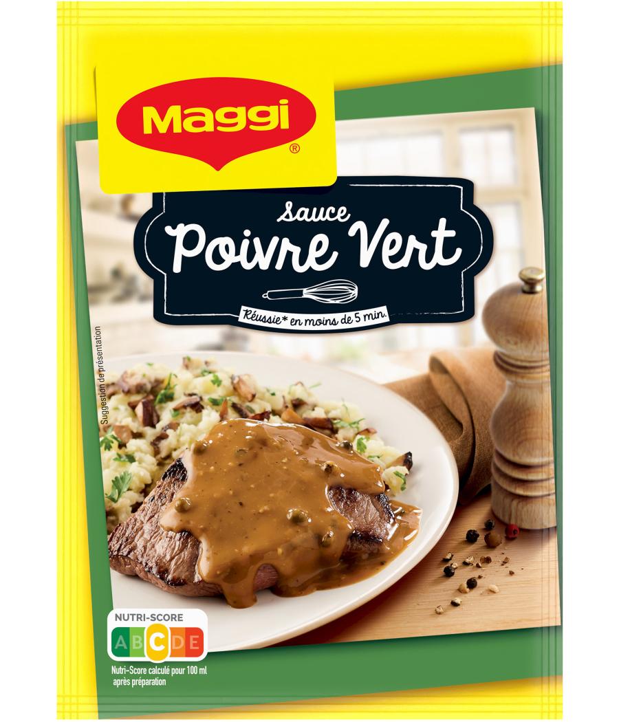 SAUCE POIVRE VERT SAVEUR A L'ANCIENNE  MAGGI 30G SAUCE POIVRE VERT SAVEUR A L'ANCIENNE  MAGGI 30G