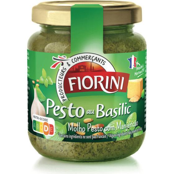 PESTO VERT AU BASILIC FIORINI 190G