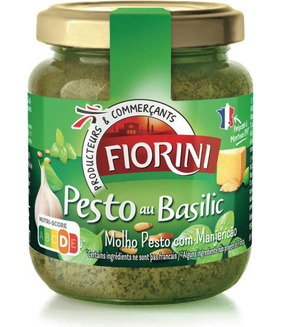PESTO VERT AU BASILIC FIORINI 190G PESTO VERT AU BASILIC FIORINI 190G