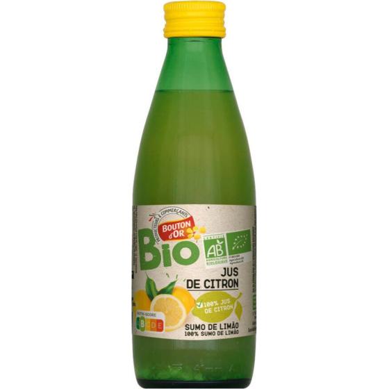 JUS DE CITRON BIO BOUTON D'OR  250G