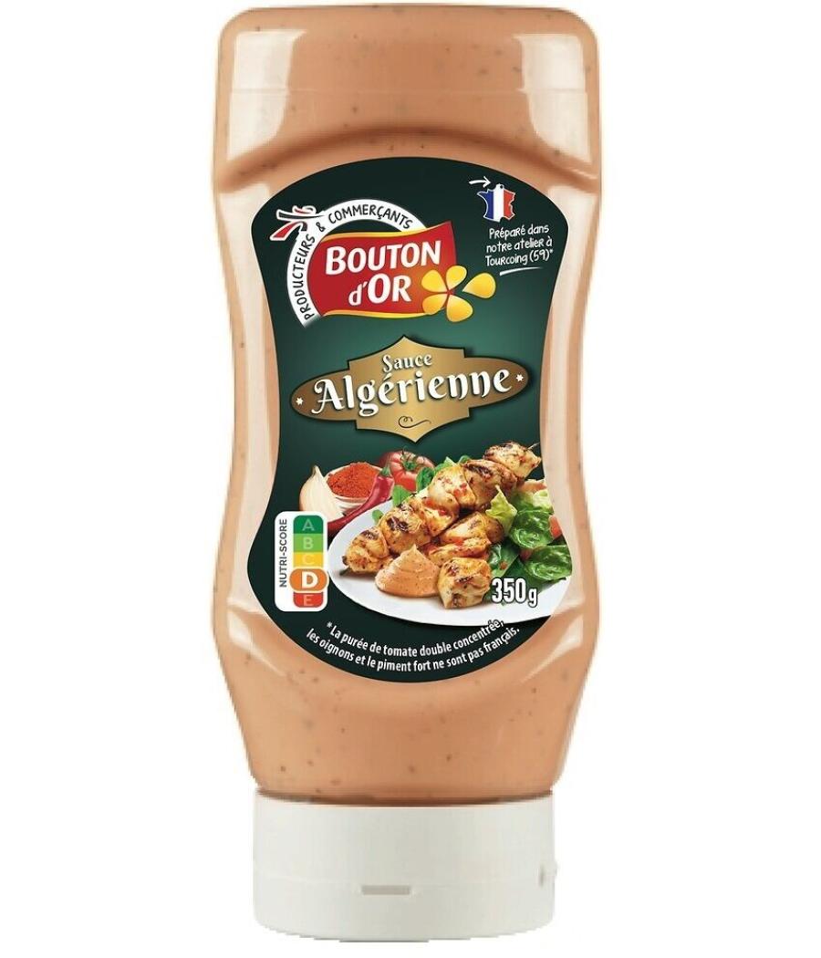 SAUCE ALGERIENNE BOUTON D'OR 350G SAUCE ALGERIENNE BOUTON D'OR 350G