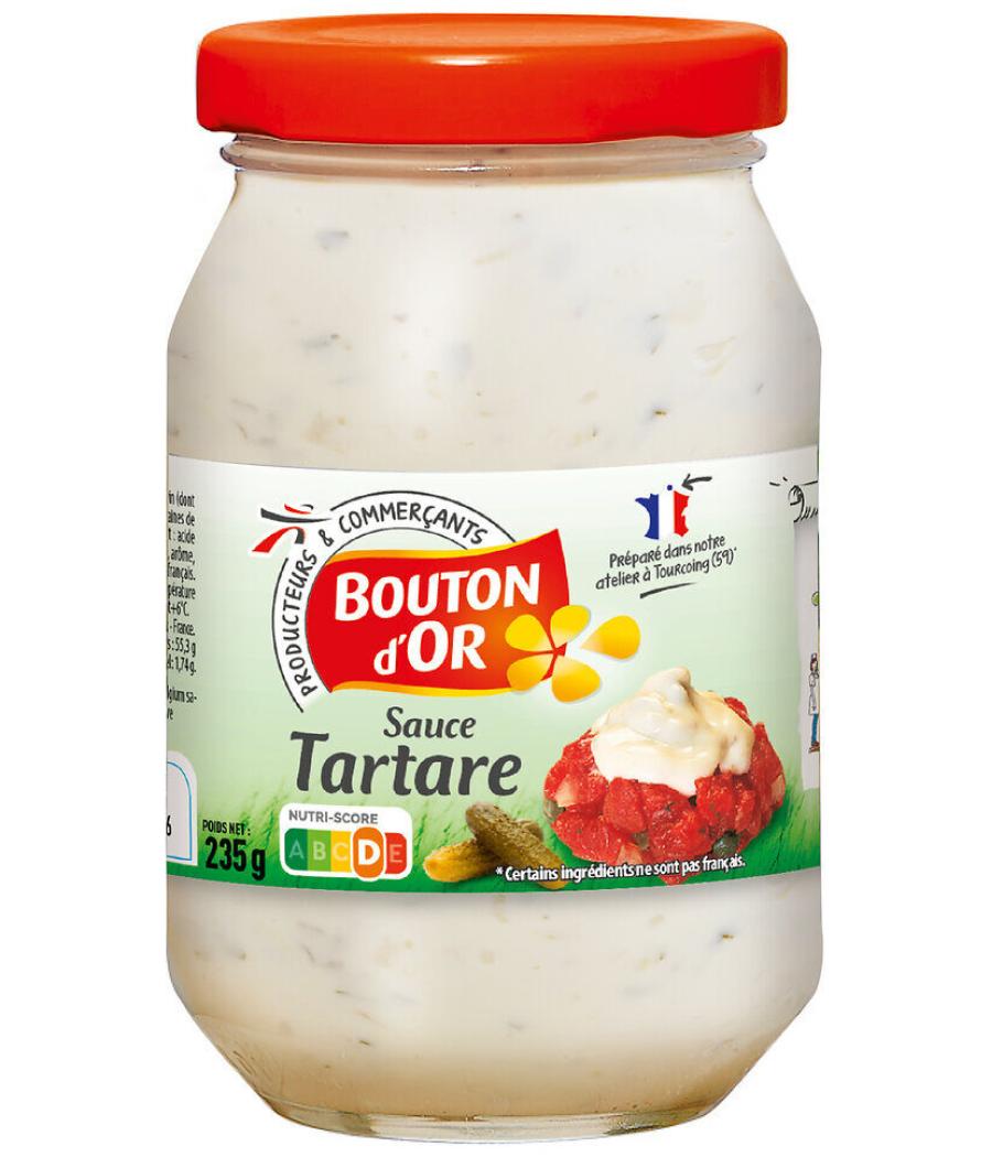 SAUCE TARTARE BOUTON D'OR 235G SAUCE TARTARE BOUTON D'OR 235G