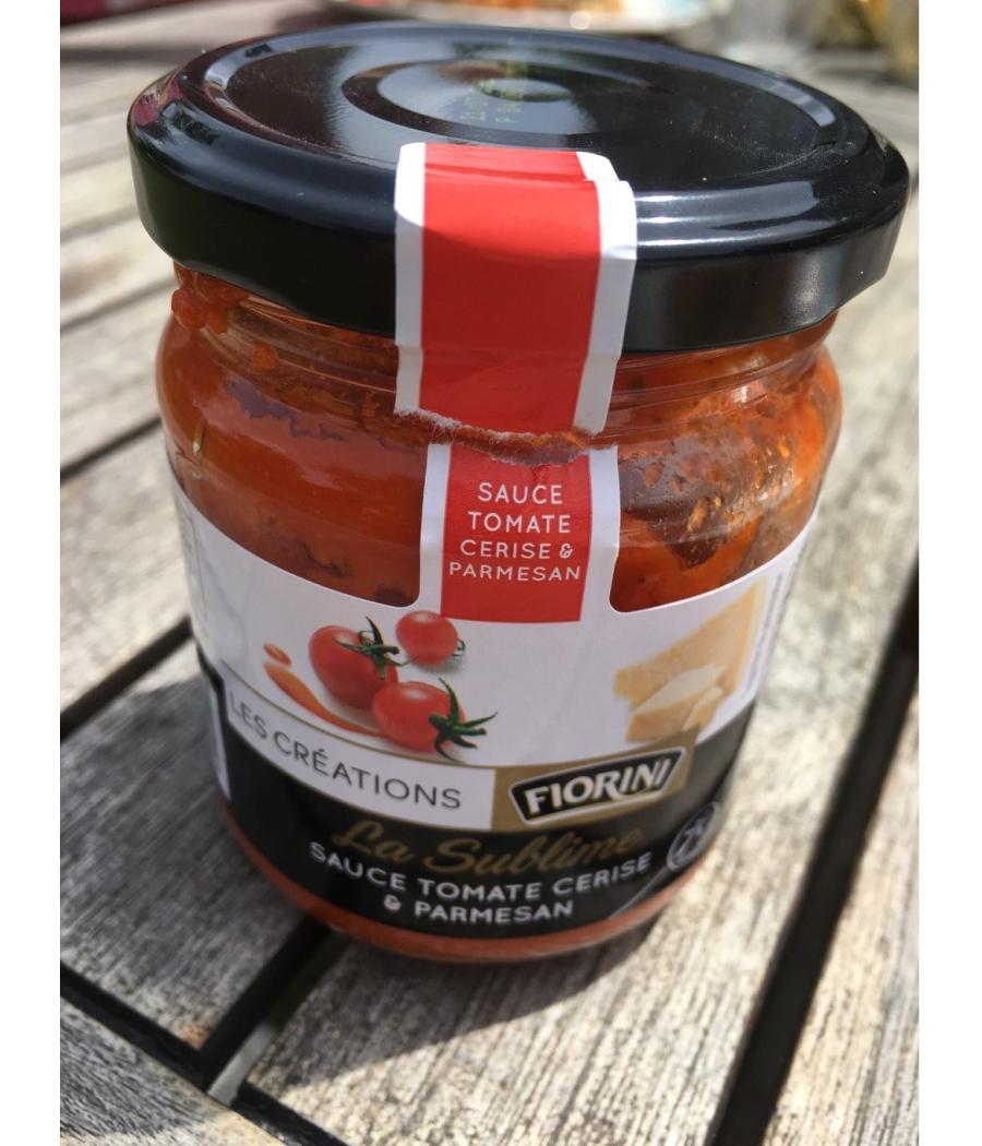 La Sublime Sauce tomate cerise & parmesan Les Créations 190 G La Sublime Sauce tomate cerise & parmesan Les Créations 190 G