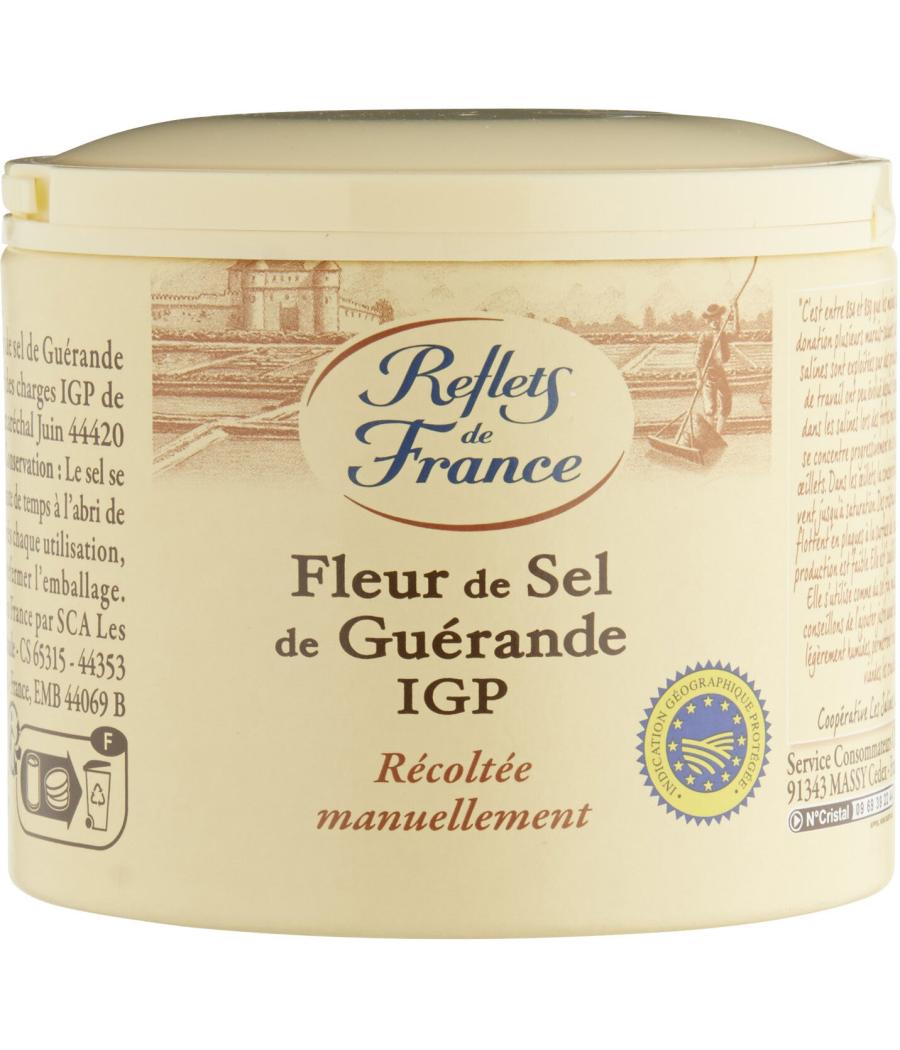 FLEUR DE SEL DE GUERANDE IGP REFLETS DE FRANCE 140G FLEUR DE SEL DE GUERANDE IGP REFLETS DE FRANCE 140G