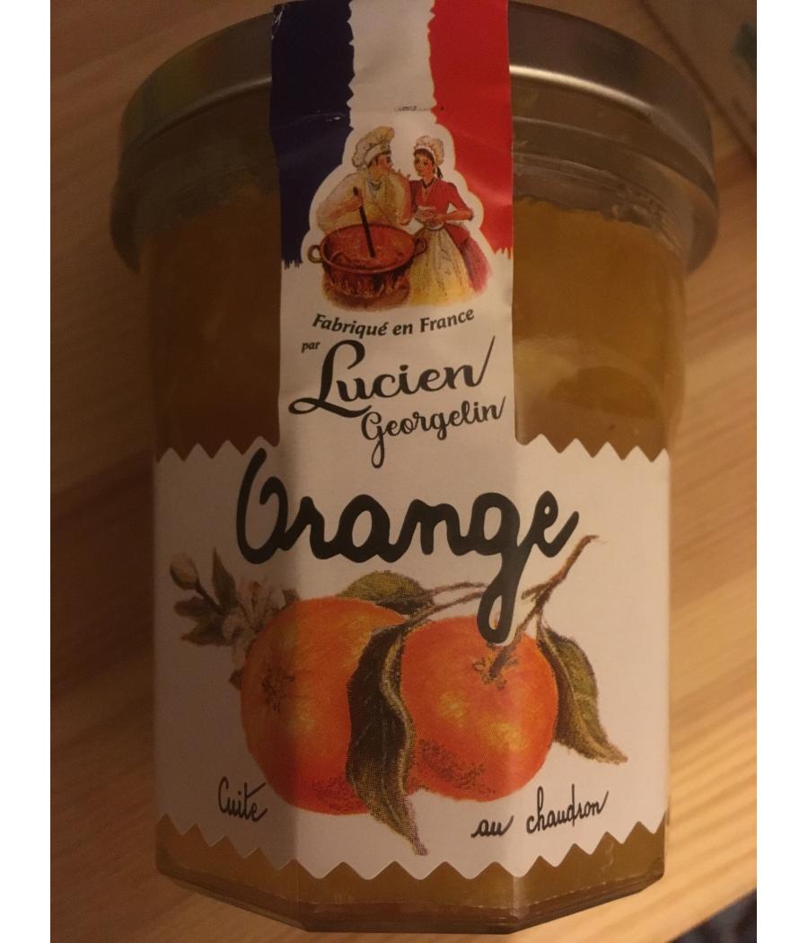 CONFITURE D'ORANGE LUCIEN GEORGELIN 320G CONFITURE D'ORANGE LUCIEN GEORGELIN 320G