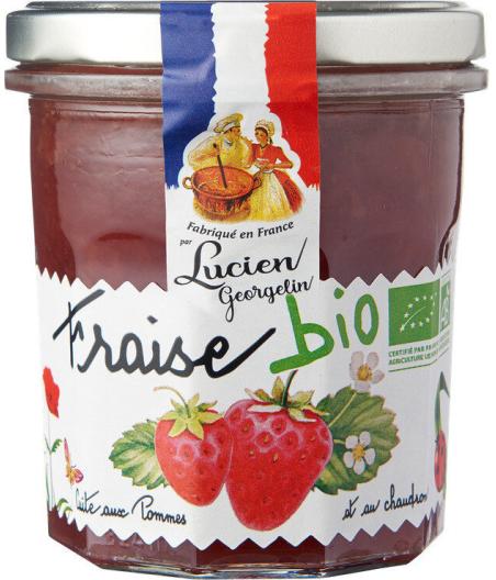 CONFITURE DE FRAISE BIO LUCIEN GEORGELIN 320G