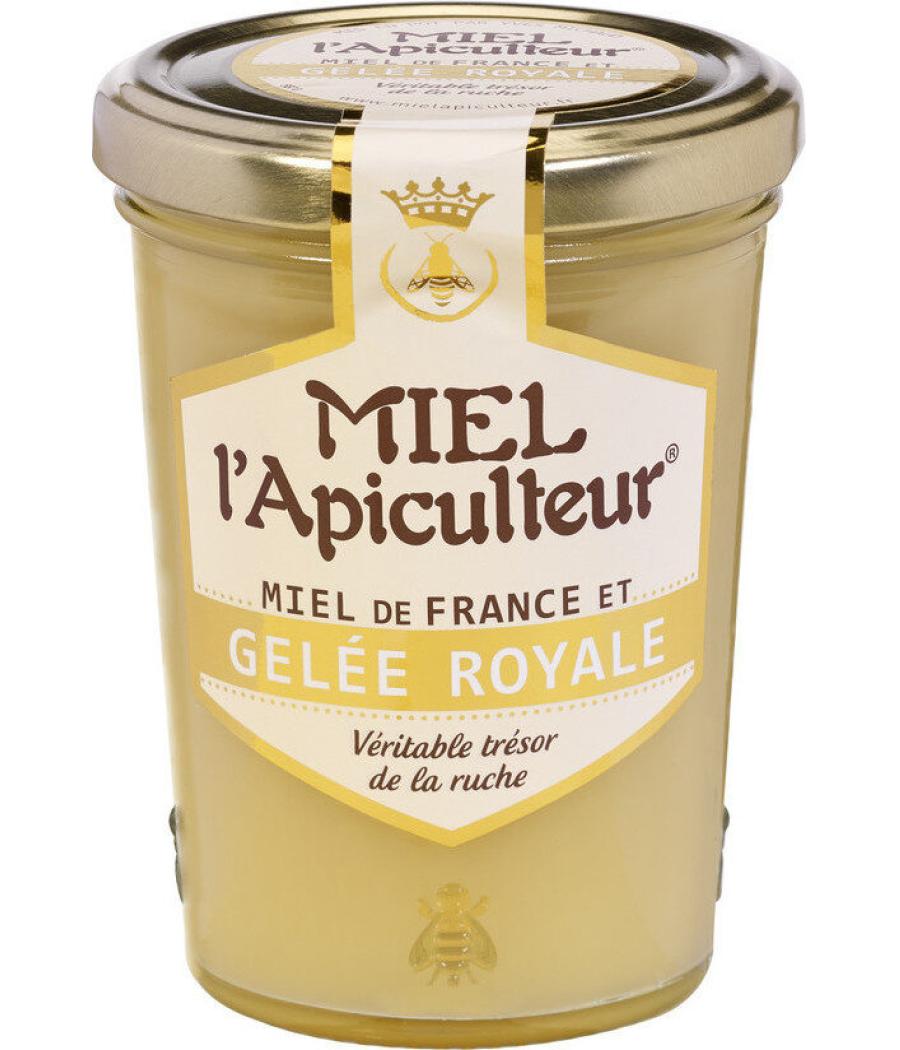 MIEL DE FRANCE ET GELEE ROYALE MIEL L'APICULTEUR 250G MIEL DE FRANCE ET GELEE ROYALE MIEL L'APICULTEUR 250G