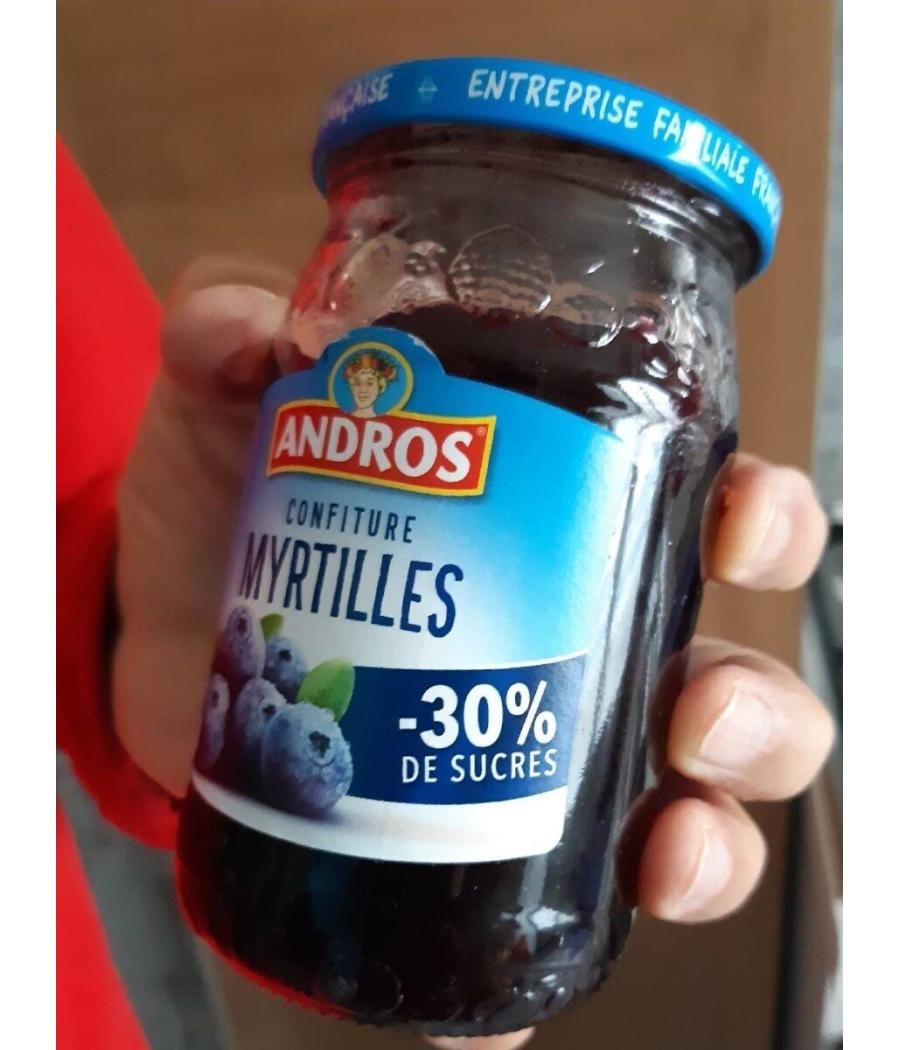 CONFITURE MYRTILLES 350G CONFITURE MYRTILLES 350G
