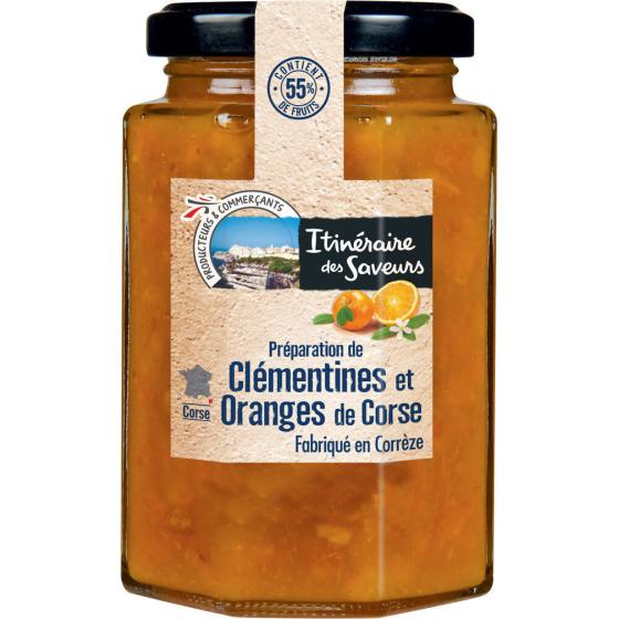 PREPARATION DE CLEMENTINES ET ORANGES DE CORSE 250G