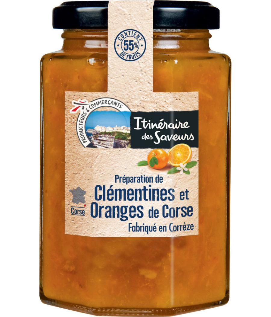 PREPARATION DE CLEMENTINES ET ORANGES DE CORSE 250G PREPARATION DE CLEMENTINES ET ORANGES DE CORSE 250G