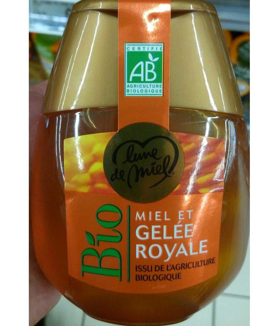 MIEL ET GELEE ROYALE BIO 250G MIEL ET GELEE ROYALE BIO 250G