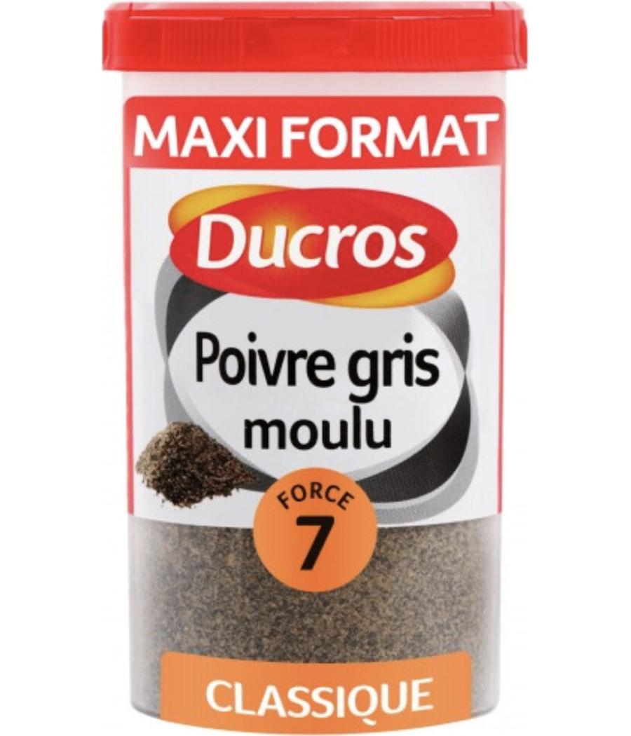 POIVRE GRIS MOULU DUCROS 90G POIVRE GRIS MOULU DUCROS 90G