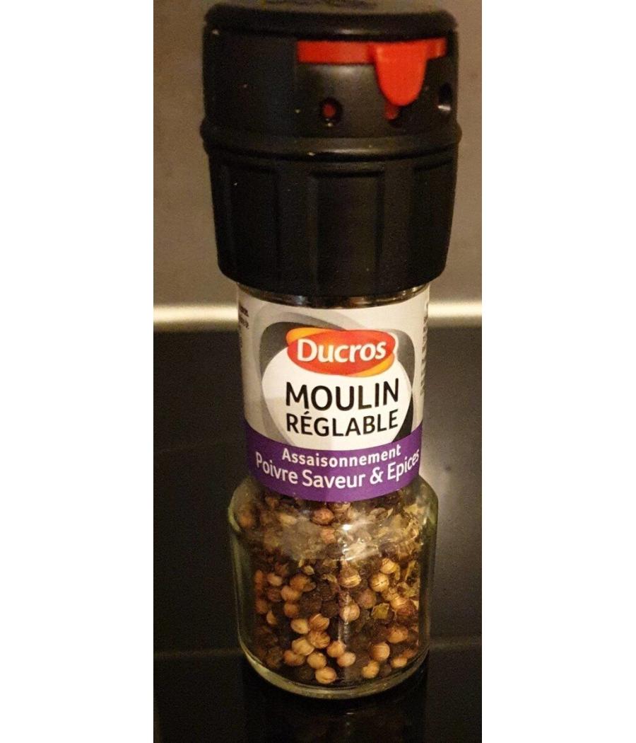 ASSAISONNEMENT POIVRE SAVEUR ET EPICES DUCROS 30G ASSAISONNEMENT POIVRE SAVEUR ET EPICES DUCROS 30G