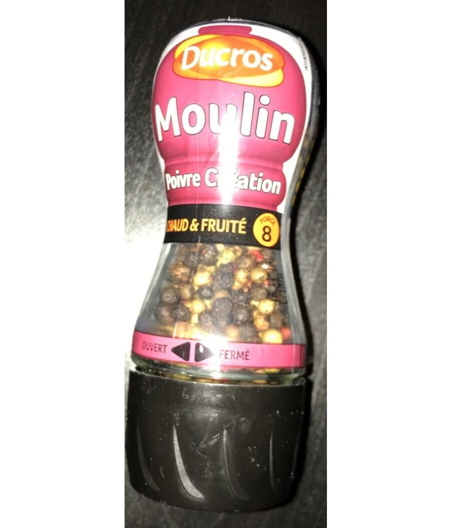 MOULIN POIVRE CREATION DUCROS 34G MOULIN POIVRE CREATION DUCROS 34G