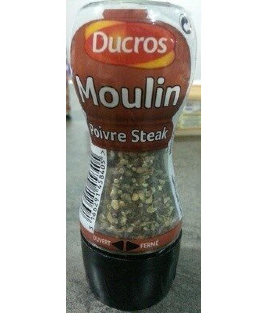 POIVRE DUCROS MOULIN STEAK 35G POIVRE DUCROS MOULIN STEAK 35G