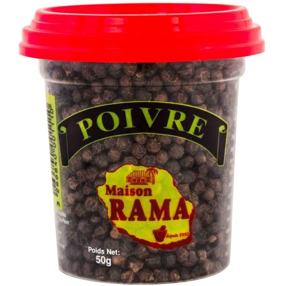 POIVRE MAISON RAMA EN GRAINS POT 50G