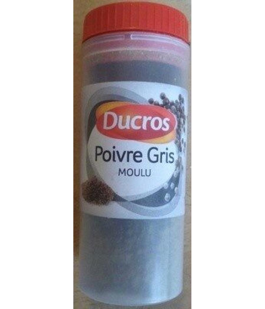 POIVRE DUCROS GRIS MOULU 90G POIVRE DUCROS GRIS MOULU 90G