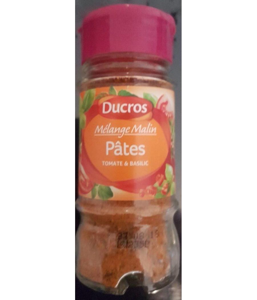 EPICES DUCROS MELANGE POUR PATES - PASTA MIX 30G EPICES DUCROS MELANGE POUR PATES - PASTA MIX 30G