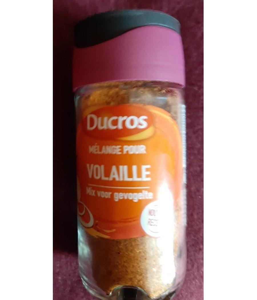 EPICES DUCROS MELANGE POUR VOLAILLE 75G EPICES DUCROS MELANGE POUR VOLAILLE 75G