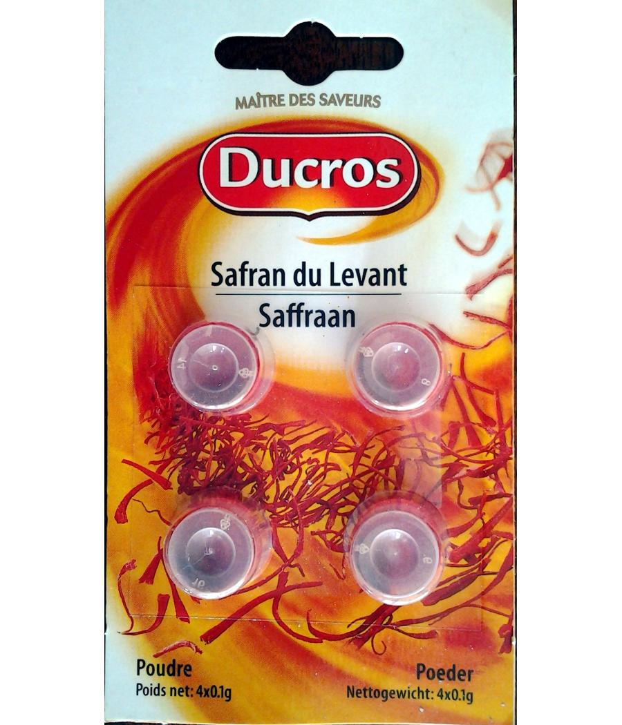 SAFRAN DUCROS EN POUDRE 4 DOSES SAFRAN DUCROS EN POUDRE 4 DOSES