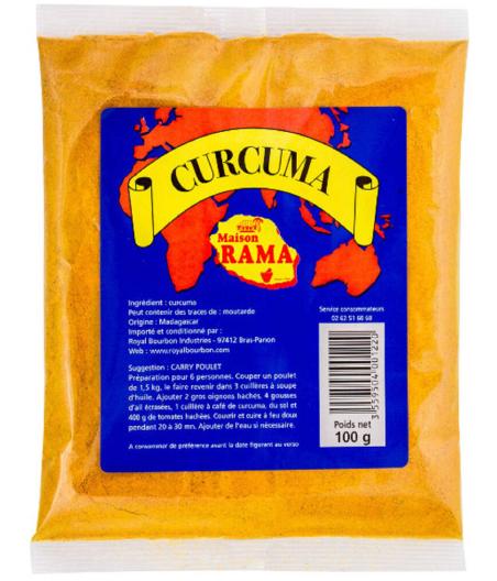 CURCUMA MAISON RAMA IMPORT SACHET 100G