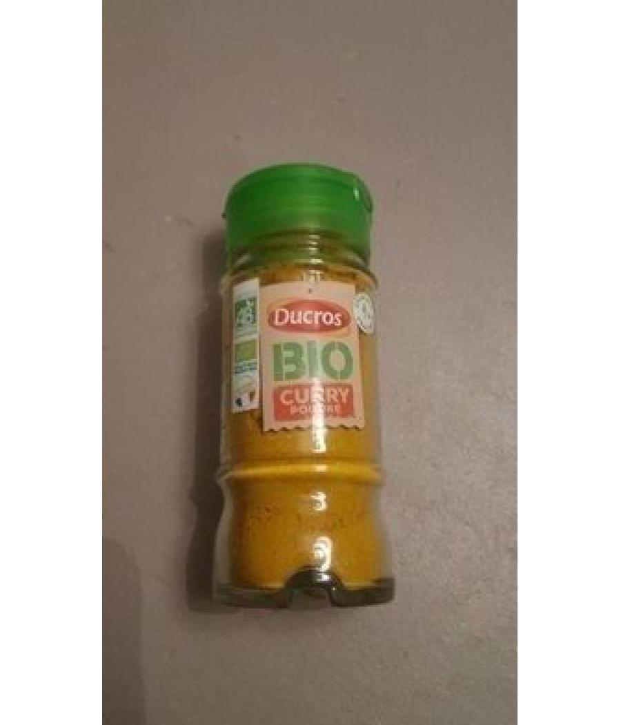 CURRY DUCROS EN POUDRE BIO 36G CURRY DUCROS EN POUDRE BIO 36G