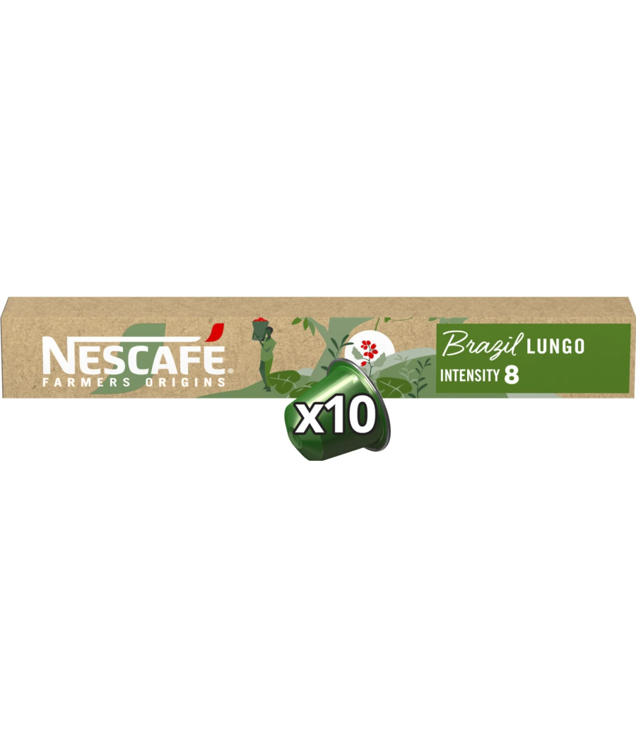 CAFE NESCAFE FARMERS ORIGINS BRAZIL X10 CAPSULES CAFE NESCAFE FARMERS ORIGINS BRAZIL X10 CAPSULES