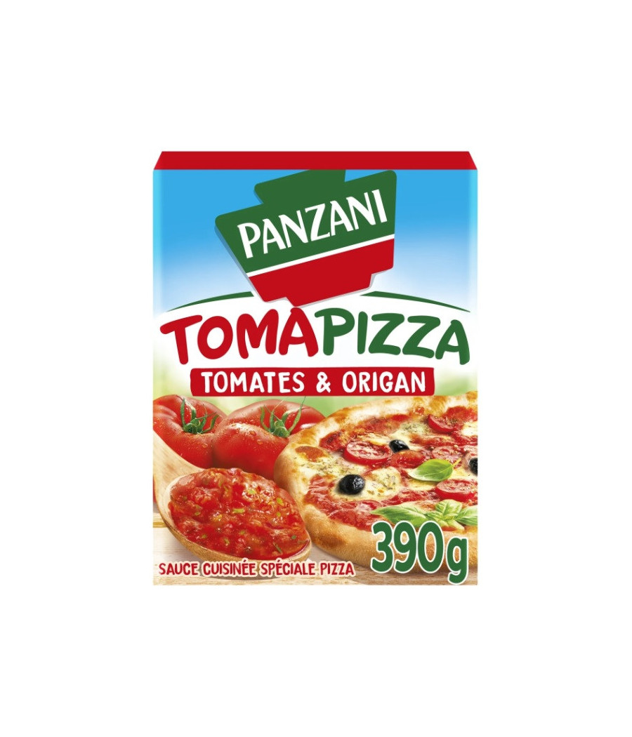 SAUCE TOMAPIZZA TOMATES & ORIGAN PANZANI 390G SAUCE TOMAPIZZA TOMATES & ORIGAN PANZANI 390G