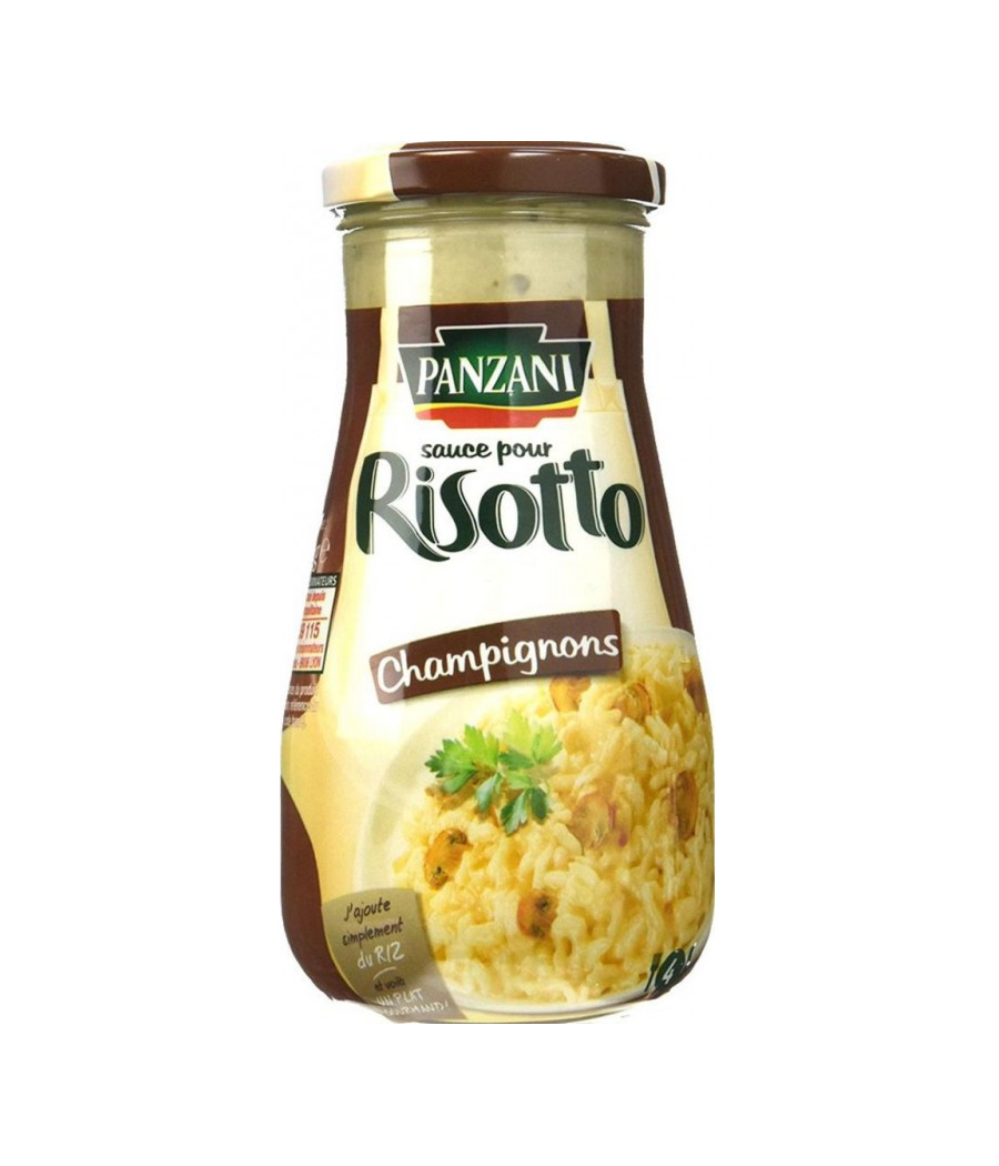 SAUCE POUR RISOTTO MAISON CHAMPIGNONS  370G SAUCE POUR RISOTTO MAISON CHAMPIGNONS  370G