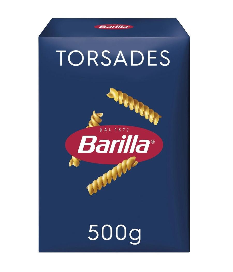 PATES TORSADES BARILLA 500G PATES TORSADES BARILLA 500G