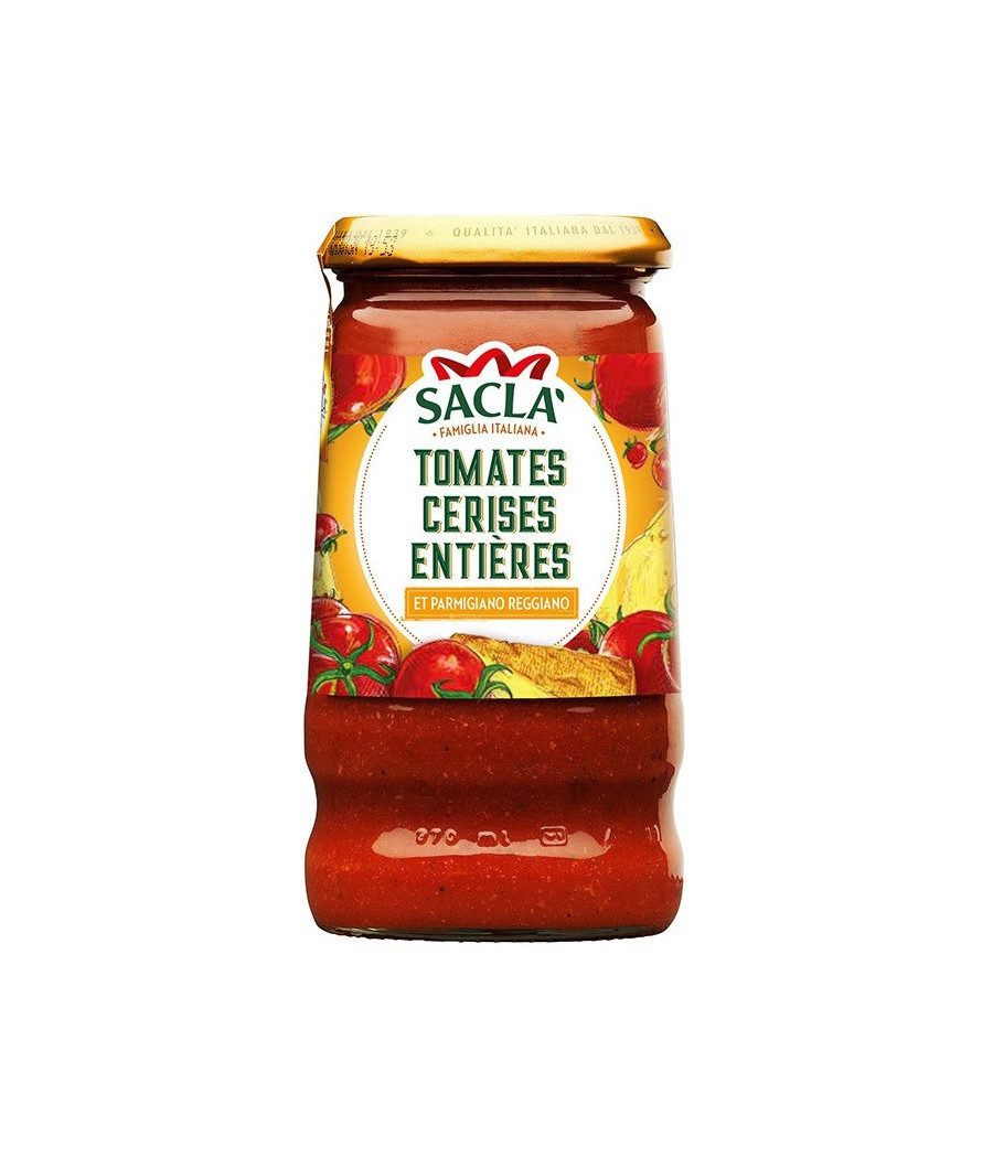 SAUCE TOMATES CERISES ENTIERES 345G SAUCE TOMATES CERISES ENTIERES 345G