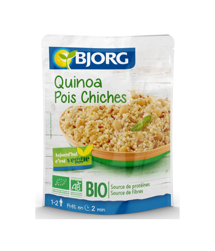 QUINOA POIS CHICHES BJORG 250G QUINOA POIS CHICHES BJORG 250G